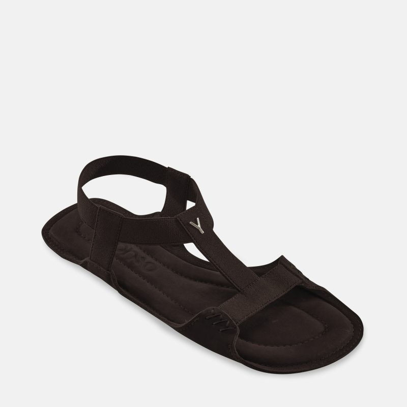 Classy Brown Suede Woman - Image 3