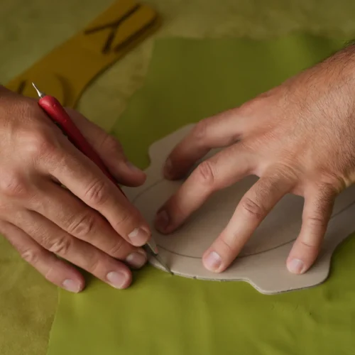 priprema koze za sandale 1