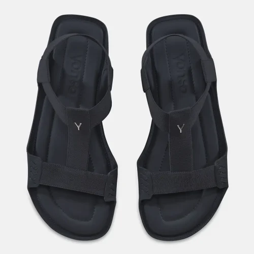yonso black is black muske sandale crne 2
