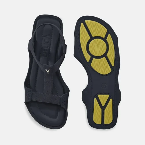 yonso black is black ravne ženske sandale crne 4