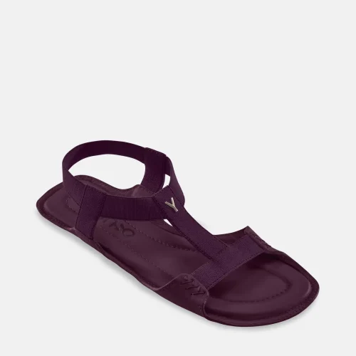 yonso burgundy ženske sandale bordo 2