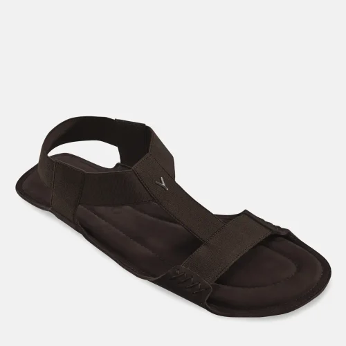 yonso classy brown suede muske sandale braon 1