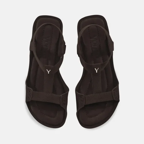 yonso classy brown ženske sandale braon 3