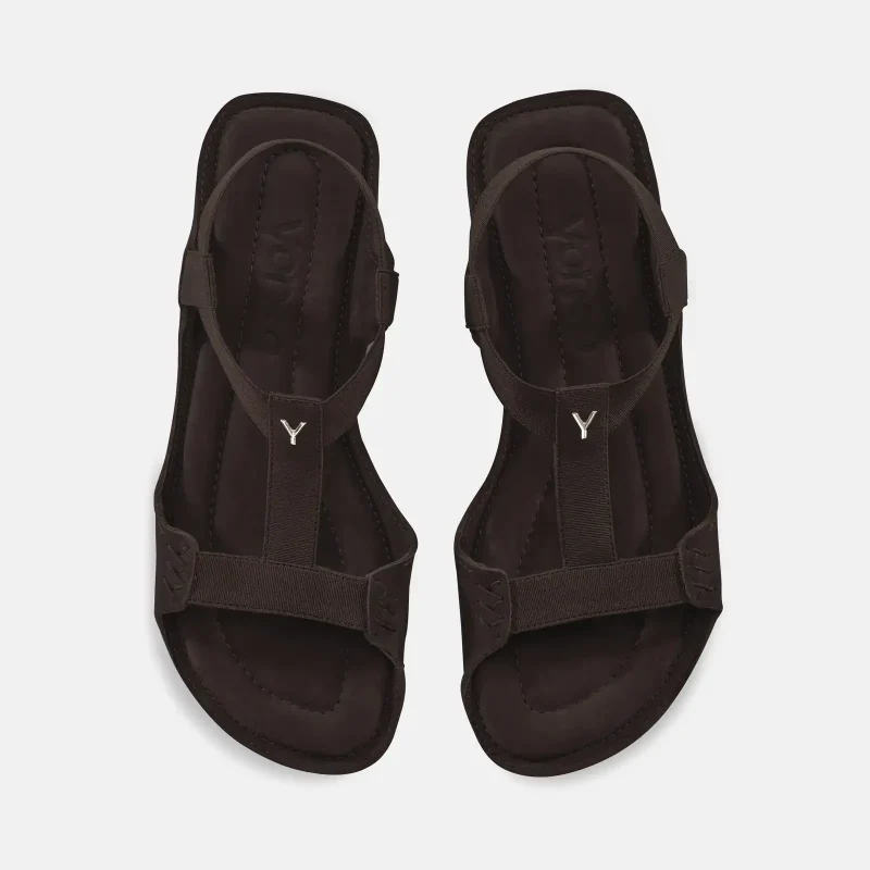 yonso classy brown ženske sandale braon 3