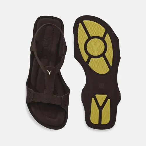 yonso classy brown ženske sandale braon 4