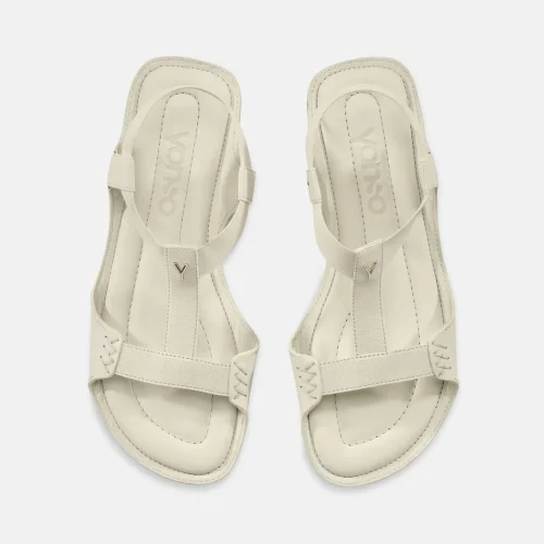 yonso cream white ženske sandale bele 3