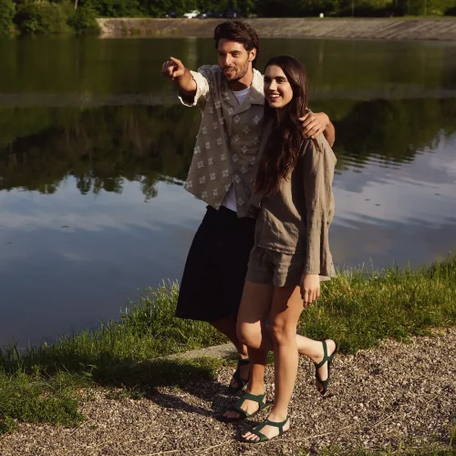 yonso kashmir green ženske sandale zelene 1