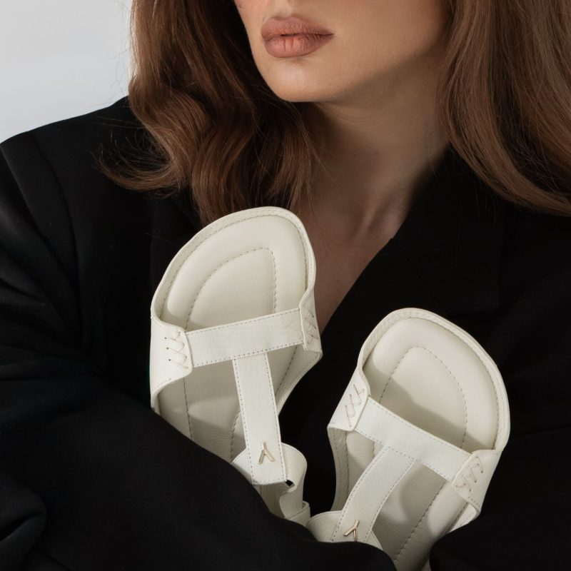 zenske bele sandale yonso model